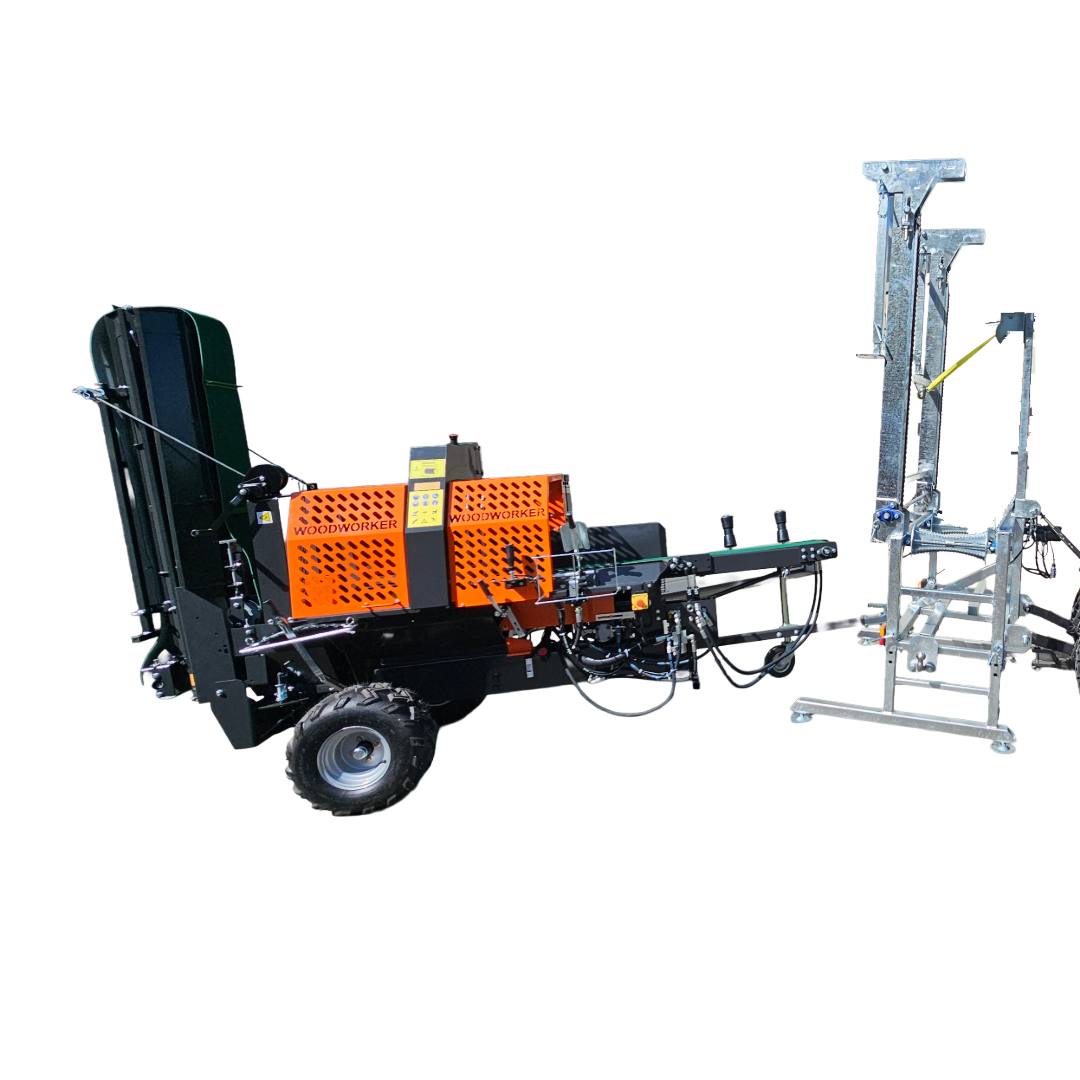 Zuführtisch für den Anbau, klappbar